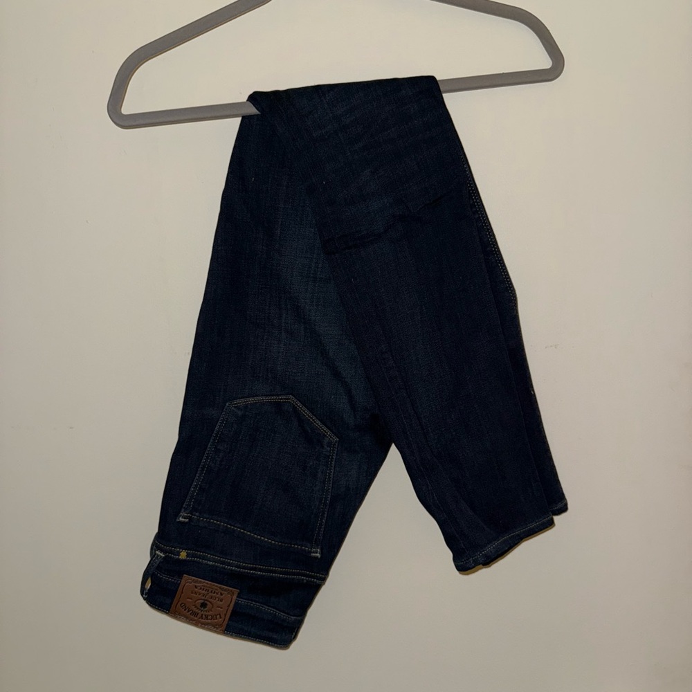 Dark Blue Denim Jeans